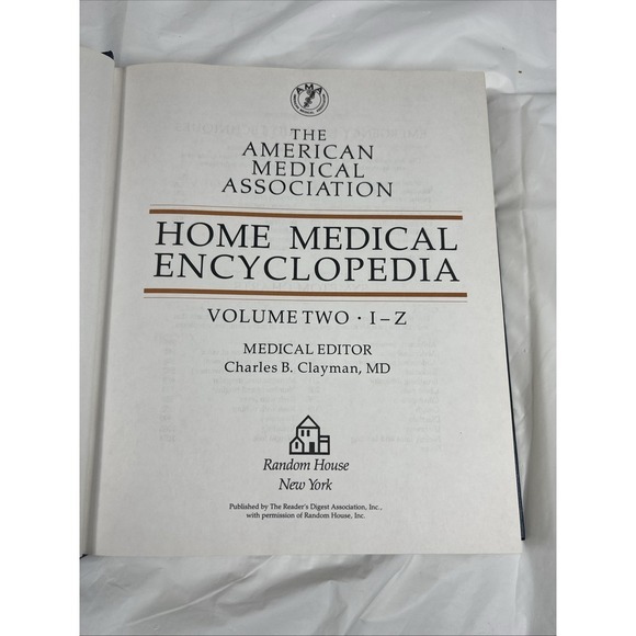 The American Medical Association Home Medical Encyclopedia by Charles B. Clayman - Picture 8 of 10